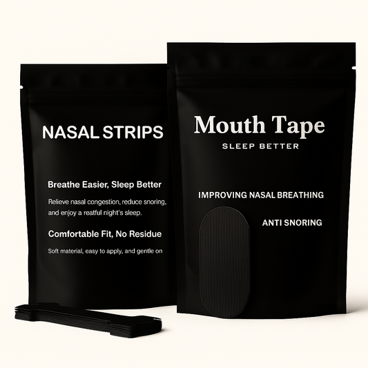 The Sleep Set (Mouth Tape + Nasal Strips)